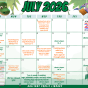Hours Adjustment for the Month of&nbsp;July: